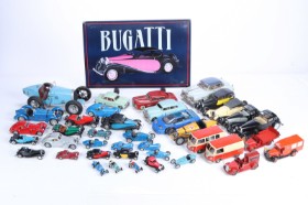 Tekno, collection of fire engines. Solido, Maisto Burago etc. collection Bugatti (39+1)