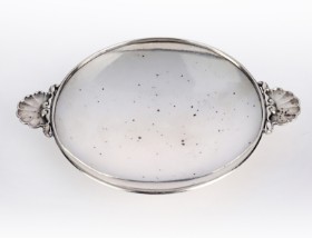 Georg Jensen. Small ear bowl of sterling silver, dessin 355 H