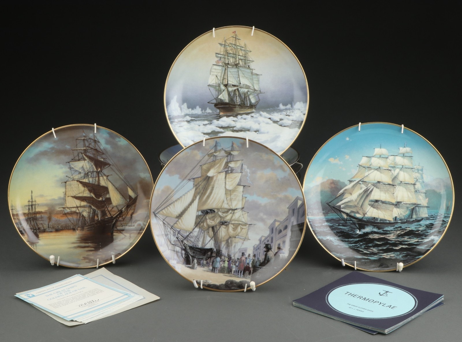 The Great Clipper Ships plate collection (12)