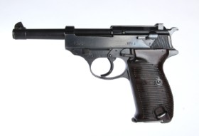 Walther P38 pistol fra 1941, nummerens