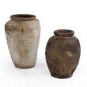 359. Byliving Copenhagen. Two large unique jars (2)