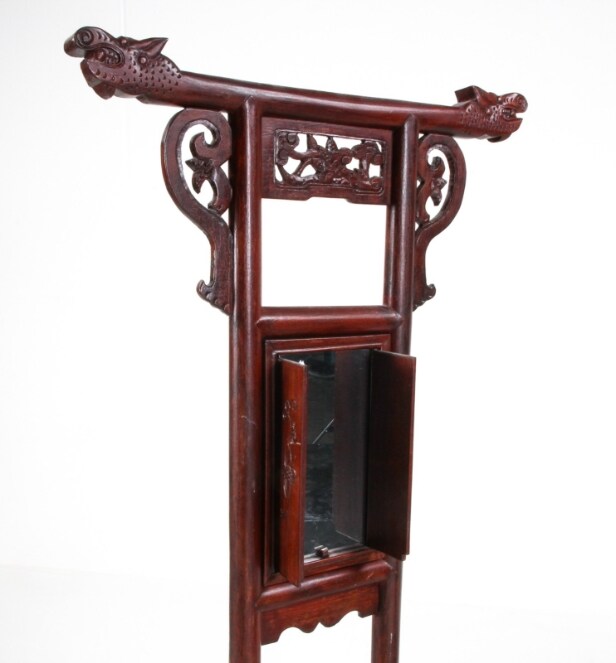 Chinese cabinet, entrance table and cane (3)