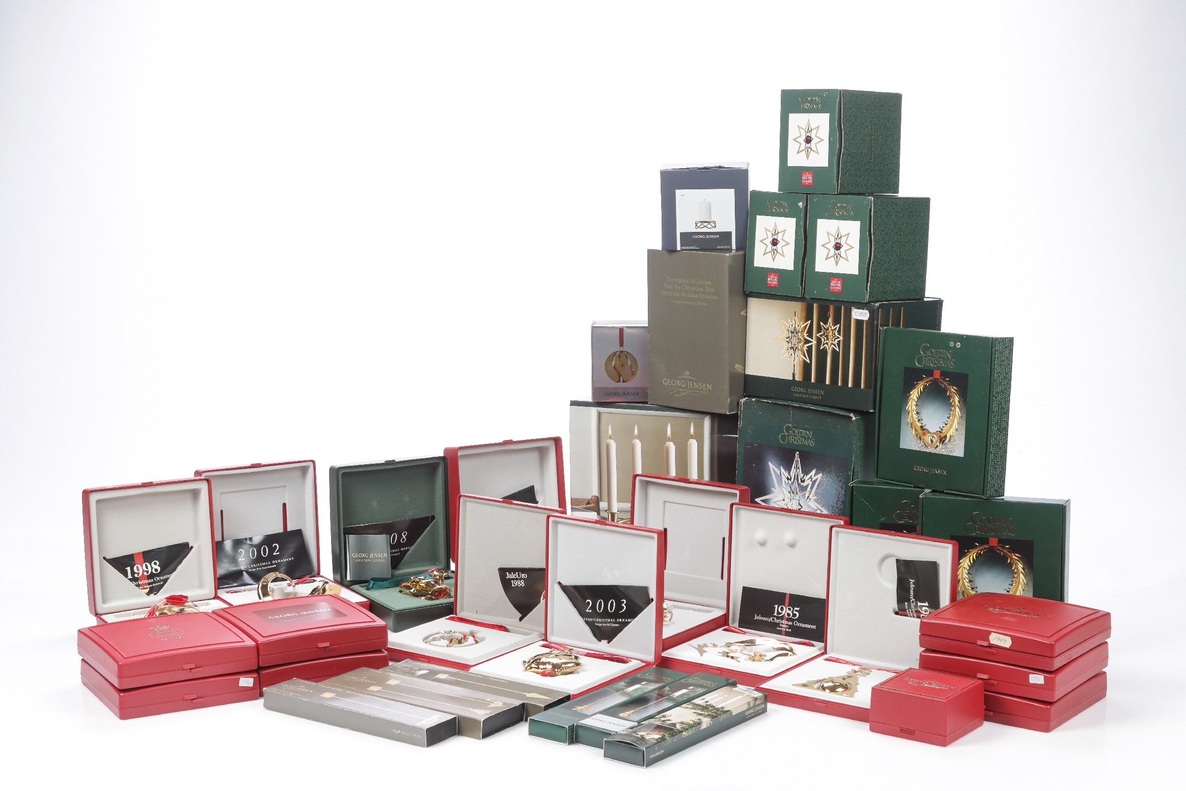 Georg Jensen. Christmas euros, top stars etc. (34)