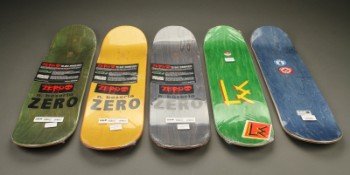 Zero, Life Extention, BD Skateco. Fem skateboard deck. (5)