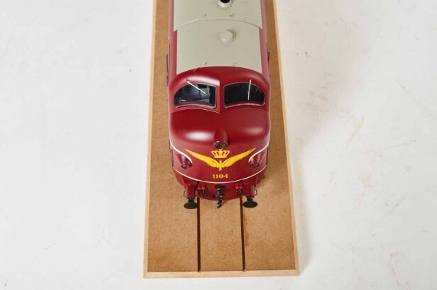 Modeltog DSB MY spor1, 1104. Epoche III. 