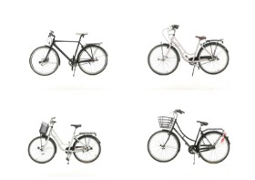 7434, 7435, 7436, 7437 - Collection of bicycles (4)