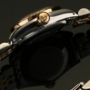 Rolex dameur i 18 karat guld/stål med Diamanter