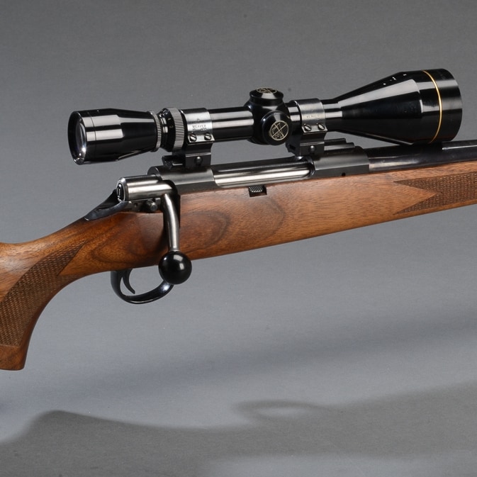 Jagtriffel Varberger kal 30-06. Monteret med Leupold Vari X II 3-9x50 ...