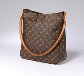 Louis Vuitton. 'Looping GM' skuldertaske af Monogram Canvas