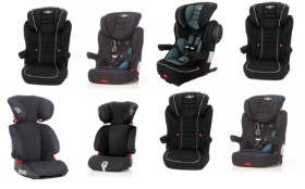 Collection of car seats, Bitax, Premium etc. New and unused (8)