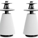 4618 -  Bang & Olufsen. Par Beolab 5 højttalere, hvide (2)  Denne vare er sat til omsalg under nyt varenummer 5236957
