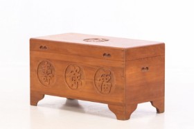 Oriental chest of teak