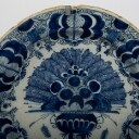 Samling tallerkener/vægplatter fra Delft, keramik, Holland (7)