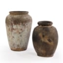 359. Byliving Copenhagen. Two large unique jars (2)