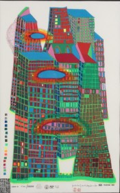 Friedensreich Hundertwasser. 'Goodmorning City', Bleeding Town, 1970