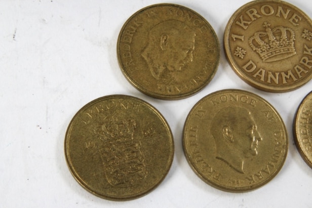 Denmark. Collection better 1 kroner 1929-1959 (56)