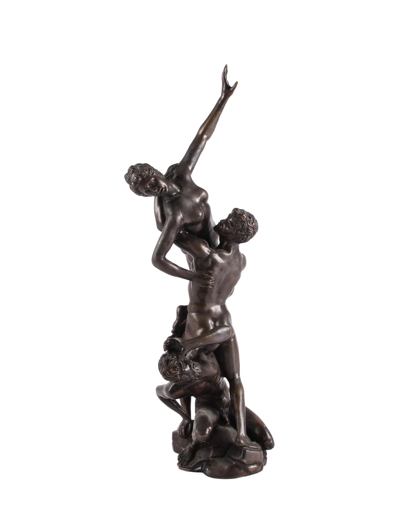 Bronze sculpture, 'The Rape of the Sabine Women'