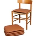 Cushion set for the 'Folkestolen', Børge Mogensen model J39. Cognac leather. (6)