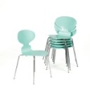 AJM - Arne Jacobsen. Seks 'Myren' stole, model 3101 (6)