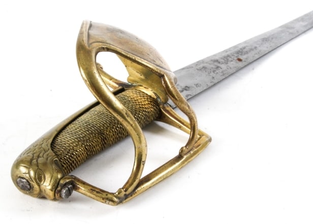 Dansk norsk rytterpallask M/1750