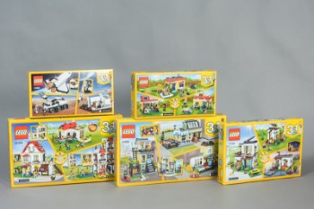 Lego, Creator, Park Street Townhouse, Poolside Holliday mfl. (2017) (5)