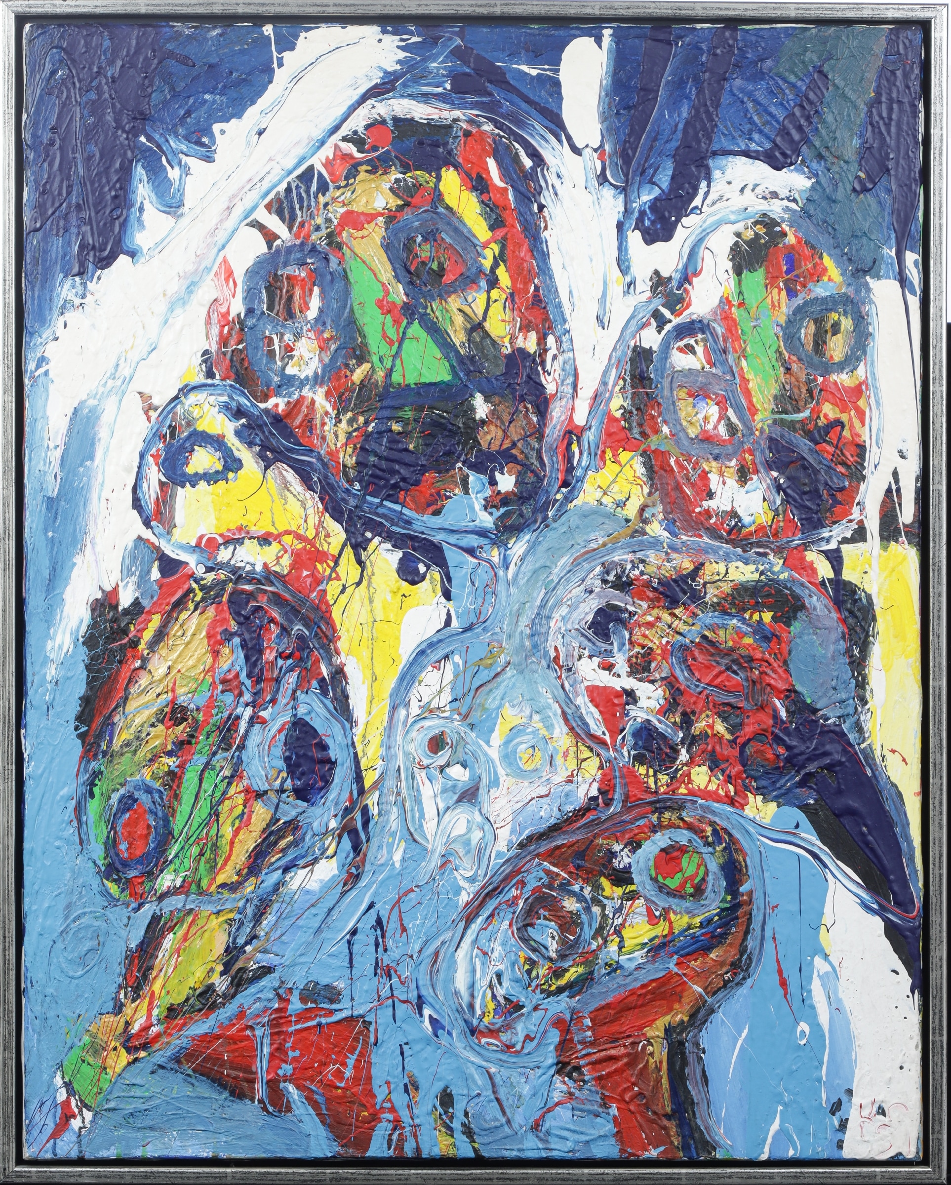Søren Rosberg. 'Untitled' Oil on canvas.