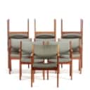 Christian Hvidt. Twelve mahogany armchairs (12)