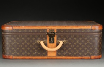 Louis Vuitton, vintage kuffert i monogram kanvas.