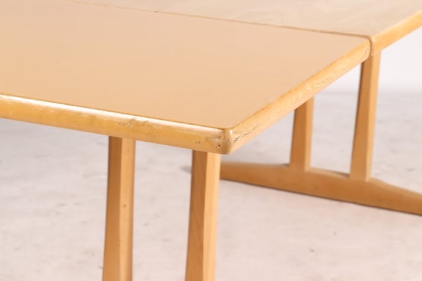 Børge Mogensen. Shaker table in solid, soap beech, model C18 with ...