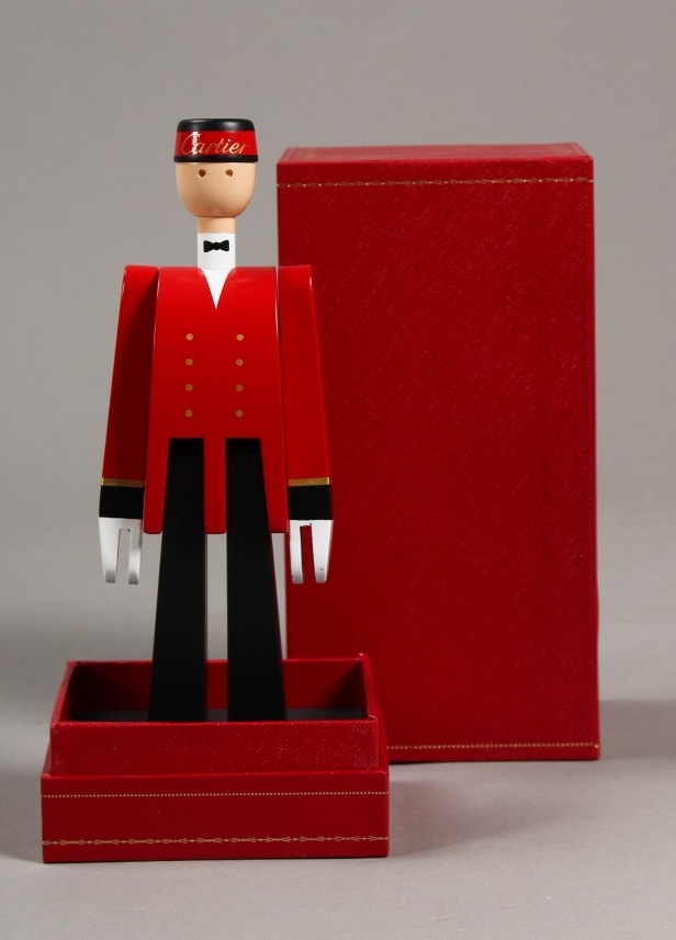 置物 KAY BOJESEN DENMARK FOR CARTIER Kay Bojesen for Cartier. 'The Cartier Groom', Cartier bellboy