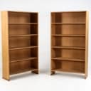 H. J. Wegner for Ry furniture. Pair of bookcases, oak, (2)