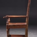 Almuestol - Jersie-stol, bemalt træ. 1835
