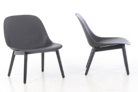 25510 - Iskos-Berlin for Muuto. Fiber Lounge Chairs - Sort (2)