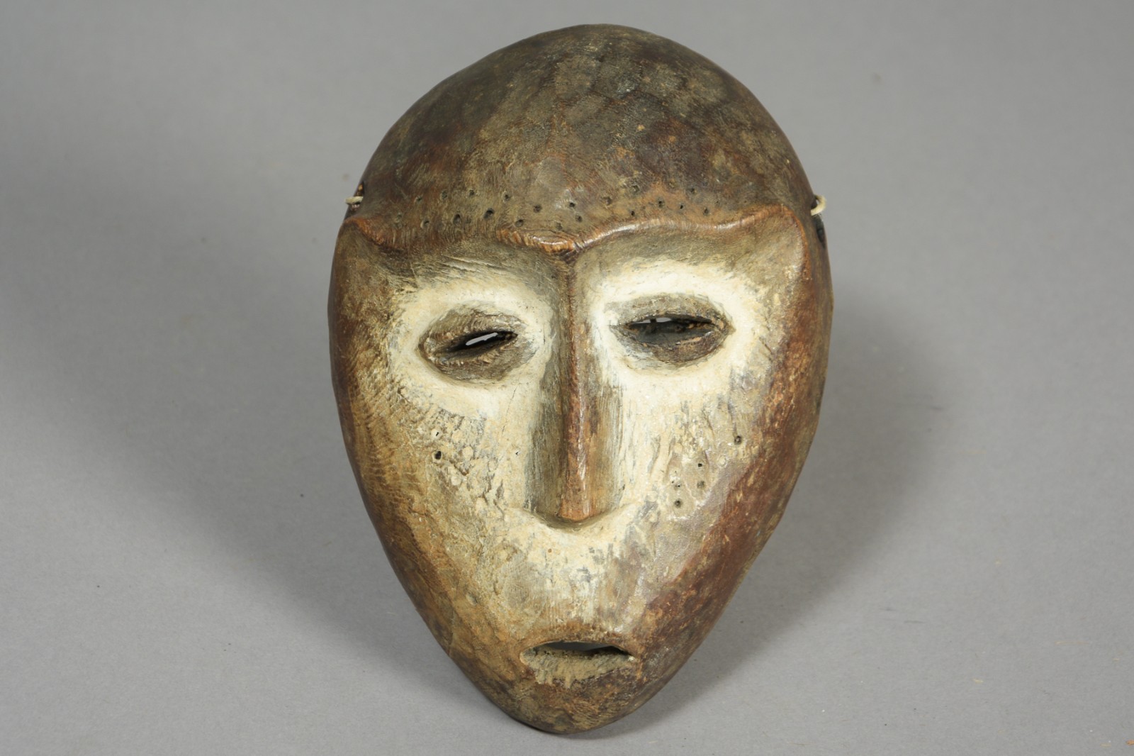 African dance mask, carved in wood, formerly in the collection of ...