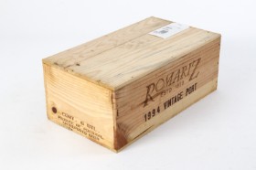 1 kasse med 6 flasker Romariz Vintage Port 1994 (OWC).