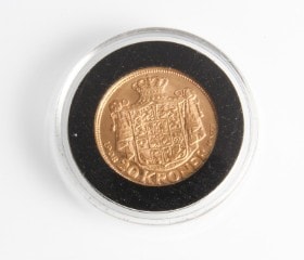 Danmark. 20 kroner guld 1908. Frederik VIII.