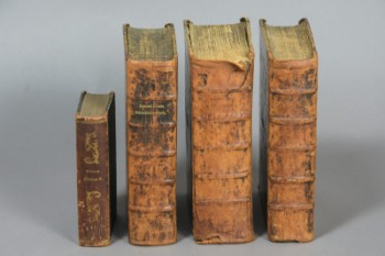 Enewald Ewald, Bibelske Concordantzes samt Sirenernes Ø (4 bind)