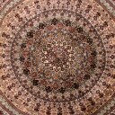 Three Chinese silk carpets (3)