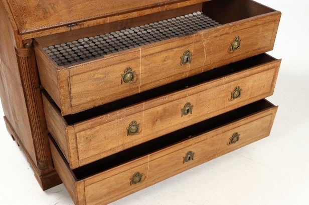 Barok chatol af egetræ, 1700-tallets slutning