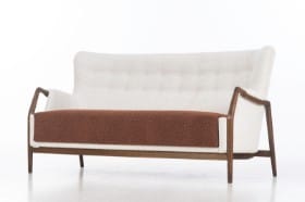 Kurt Olsen for Slagelse Møbelfabrik. Sofa model 214.