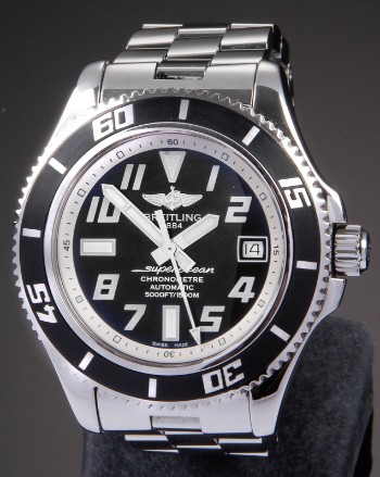 Breitling. Herrearmbåndsur, SuperOcean 1500m Automatic Chronometer, stål, 42 mm
