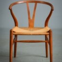 Hans J. Wegner. Y-stol af eg m. flet, Carl Hansen & Søn