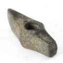 Denmark's ancient Neolithic age, rock battle axe.