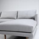 153024, 153025 - Wendelbo. 2.5 seater sofa with right-facing chaise longue