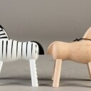 Kay Bojesen: Zebra, hest og 2 aber (4)