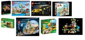 Samling LEGO / LEGO Duplo, Botanic, Harry Potter samt LEGO Technic mm. (8)