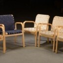 Alvar Aalto. Fem armstole af birketræ, model 45 (5)