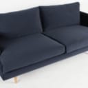 YFP by Wendelbo. 2.5-seater sofa model 056, velour, oak