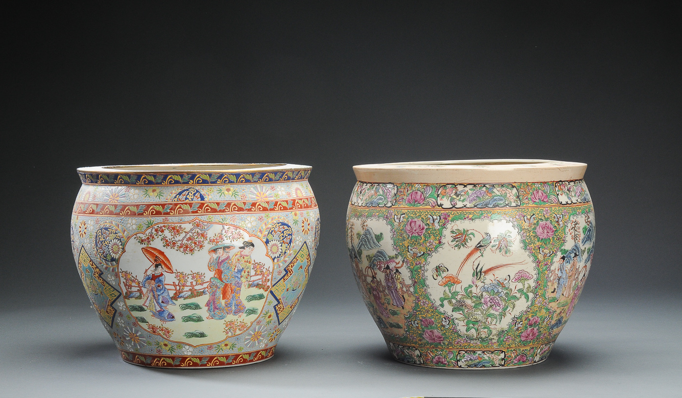 To krukker af porcelæn | Lauritz.com