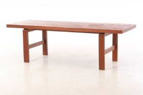 Teak coffee table, 1960s